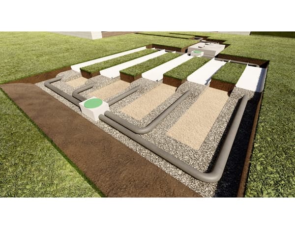 Miniature 8 de Rouleau de géotextile de filtration en polypropylène non tissé 150 g/m2 - 0,7 x 50 m