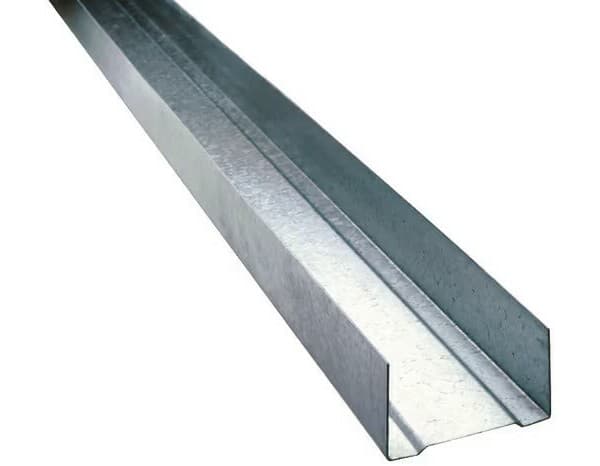 Lot 10 rails R4830 NF pour ossature métallique plaque de plâtre - 3000 mm