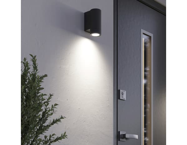 Miniature 2 de Applique murale Tiarela gu10 noir - Marque BLOOMA