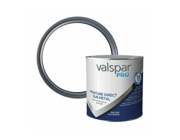 Peinture fer base1 2,5L satin - Valspar