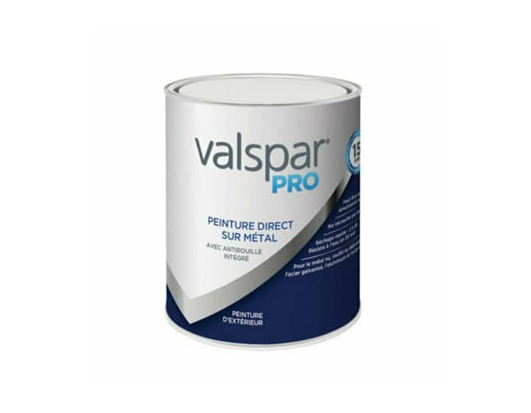 Peinture fer base1 1L satin - Valspar