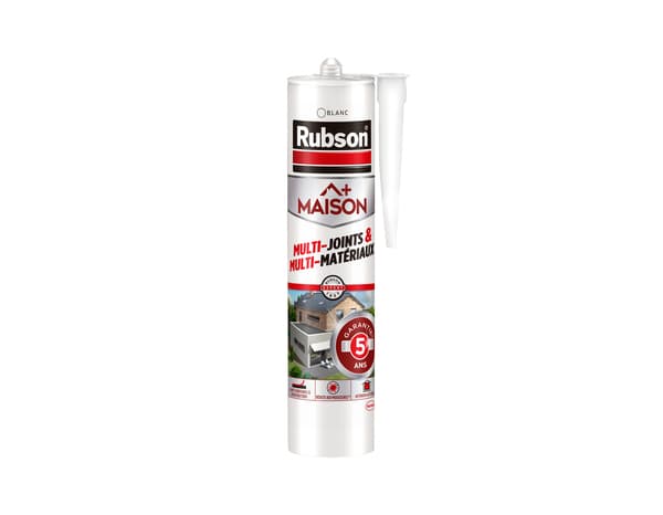 Mastic multi joints et multi matériaux blanc - 280 ML - Rubson