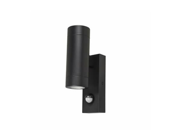 Applique murale à détecteur Tiarela gu10 noir - Marque BLOOMA