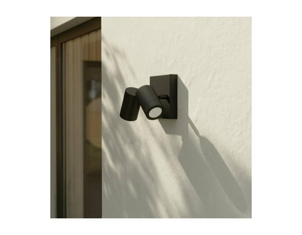 Miniature 4 de Applique murale double Tiarela gu10 noir - Marque BLOOMA
