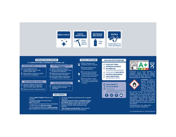 Miniature 5 de Laque lin 2l satin - Ripolin
