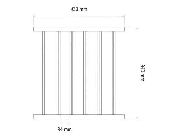 Miniature 6 de Kit balustre Sapin Tilda 1m - GEOM