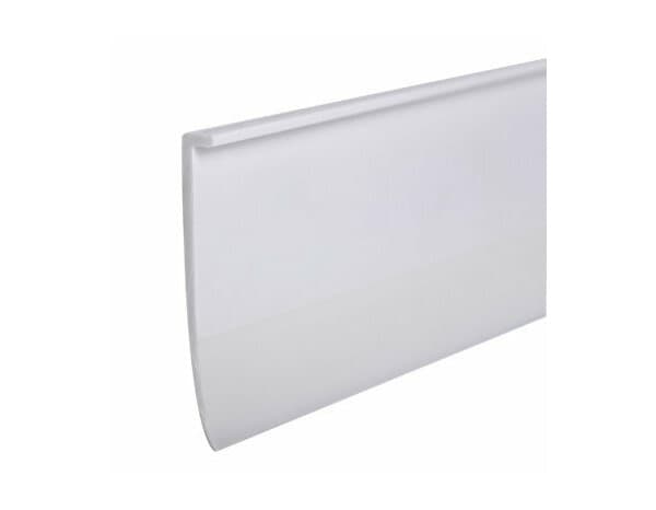 Miniature 4 de Bas de porte adhesif en pvc et caoutchouc blanc 1m - Brenner