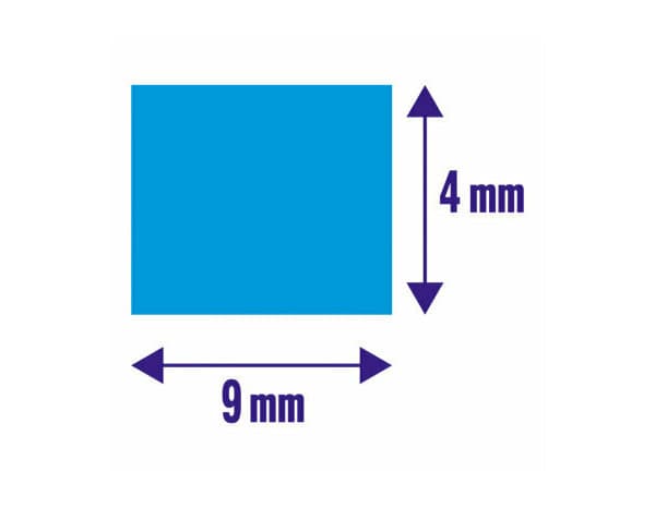 Miniature 5 de Joint en mousse blanc 10m 9mm 4mm - Brenner