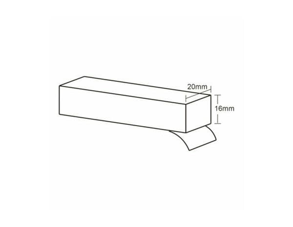 Miniature 3 de Joint en mousse pour garage 6,5m/16mm - Brenner