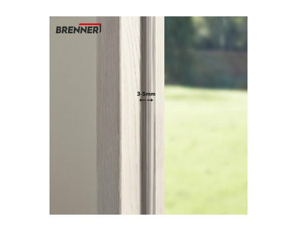 Miniature 2 de Joint adhesif silicone pour porte et fenêtre transparent 6m - Brenner