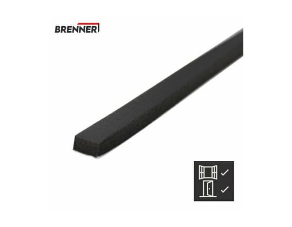 Miniature 5 de Joint en mousse universel noir 6m - Brenner