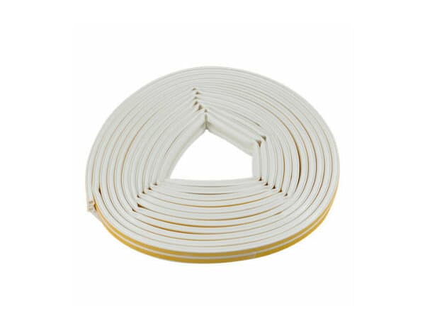 Joint adhesif "profil d" blanc 12m - Brenner