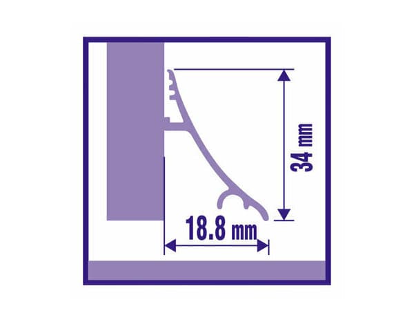 Miniature 3 de Bas de porte deflecteur de pluie noir 1m - Brenner