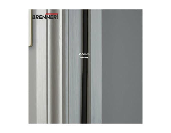 Miniature 2 de Joint en mousse universel noir 6m - Brenner