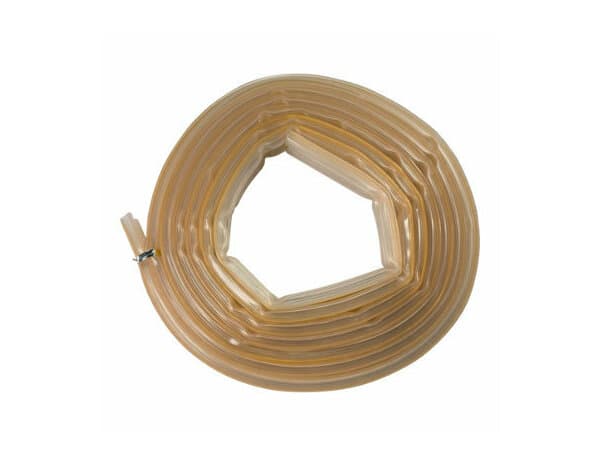 Joint adhesif silicone pour porte et fenêtre transparent 6m - Brenner