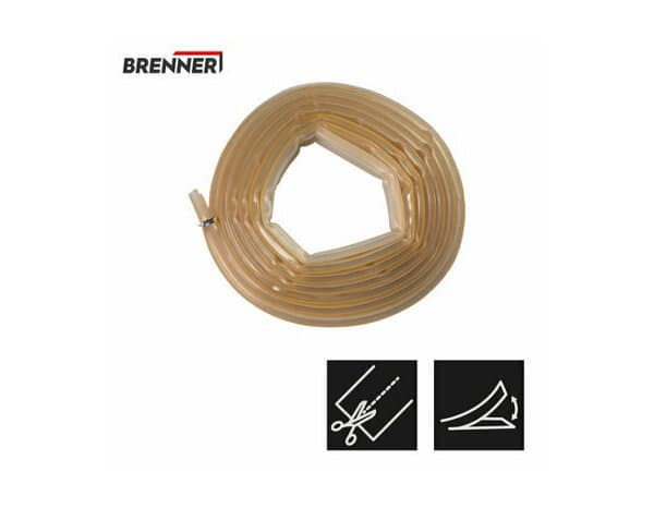 Miniature 5 de Joint adhesif silicone pour porte et fenêtre transparent 6m - Brenner