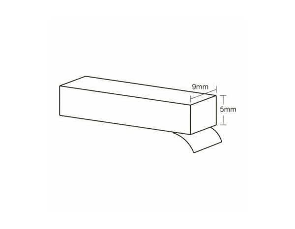 Miniature 4 de Joint en mousse universel noir 6m - Brenner