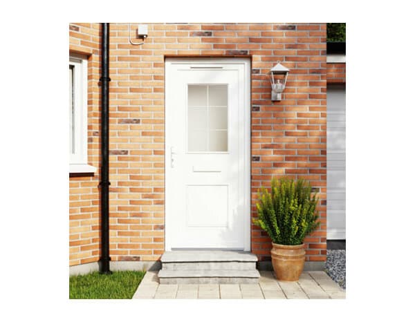 Miniature 2 de Bas de porte adhesif en pvc et caoutchouc blanc 1m - Brenner