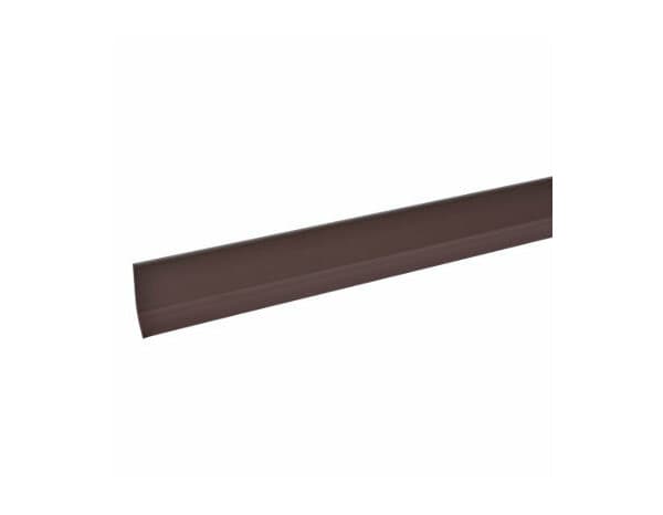 Bas de porte adhesif en pvc caoutchouc marron 1m - Brenner