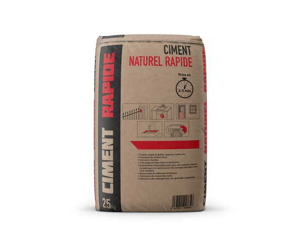 Ciment naturel prompt - sac 25 kg