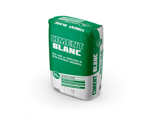 Miniature 5 de Ciment blanc pour travaux ornementaux - 25 kg
