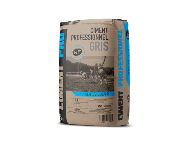 Miniature 3 de Ciment professionnel gris - sac 25 kg