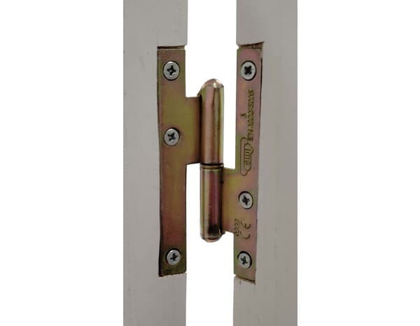 Miniature 3 de Paumelle de bâtiment AB 80 x 45 mm - Droite