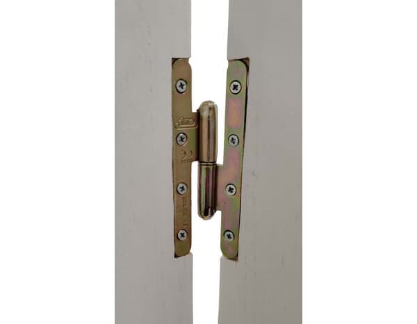 Miniature 3 de Paumelles de bâtiment - bout rond - 160 x 60 mm - Droite