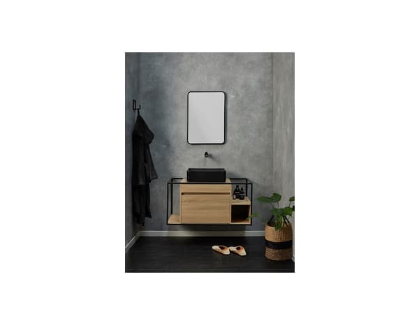 Lot de 2 panneaux décoratifs gris OASIS - l.90 x H.260 cm - Dumaplast