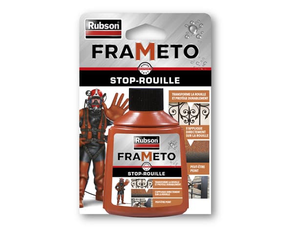 Antirouille pour tous métaux ferreux noir 90 ml - Frameto