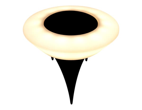 Miniature 2 de Lot de 4 spots solaires LED à piquer blanc 3000 K IP44