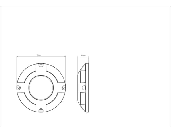 Miniature 4 de Lampe solaire au sol LED noir 3000 K IP65