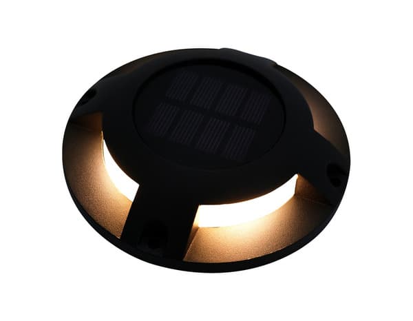 Miniature 2 de Lampe solaire au sol LED noir 3000 K IP65