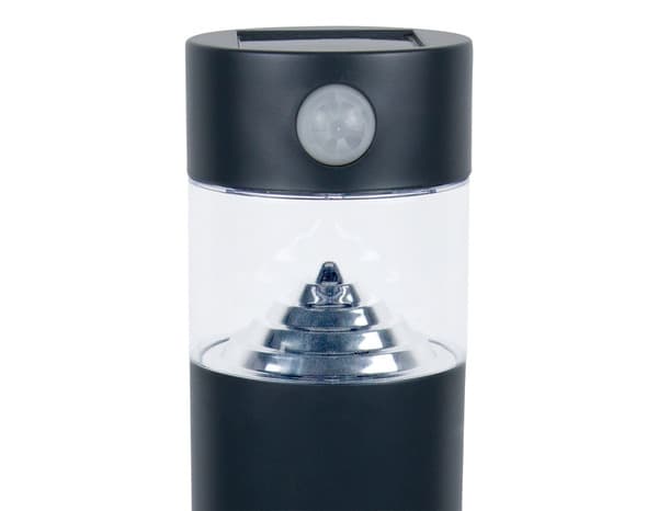Miniature 3 de Potelet solaire LED avec détecteur de mouvement infrarouge noir 5000 K IP44