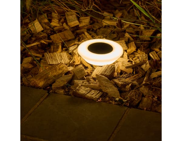 Miniature 6 de Lot de 4 spots solaires LED à piquer blanc 3000 K IP44