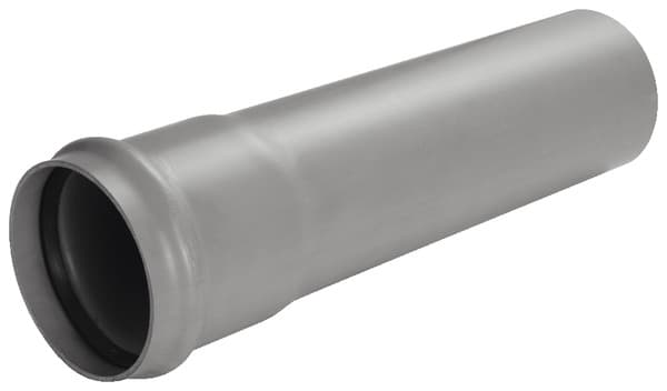 Miniature 2 de Tube de 4 M en PVC manchonné Diam. 125 mm