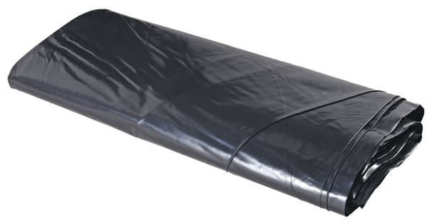 Miniature 2 de Rouleau de film multi-usages en polyéthylène tri couche 400 microns noir 8,60x8,60 m