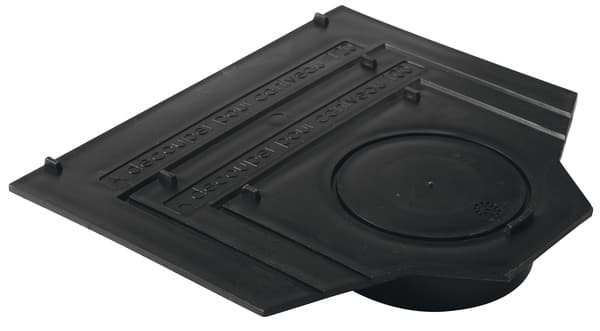 Miniature 2 de Obturateur avec manchon pour caniveau en polypropylène