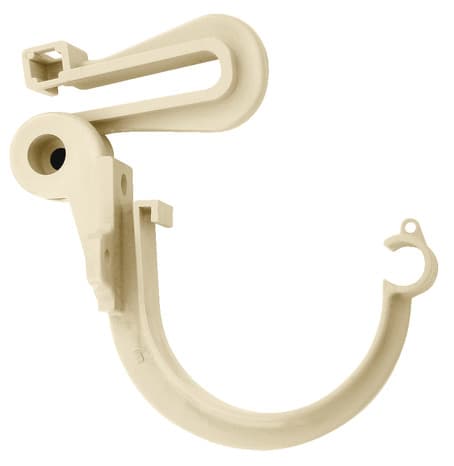 Miniature 2 de Crochet bandeau 16 mm avec étrier réglable PVC ton sable