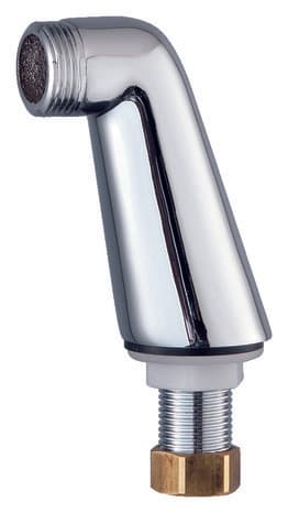 Colonnette chromée pour fixation d'une robinetterie 20x27 mm - Somatherm