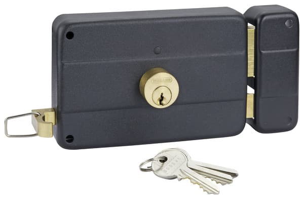 Miniature 2 de Serrure en applique horizontale 140x90 mm pour porte entrée droite - Thirard