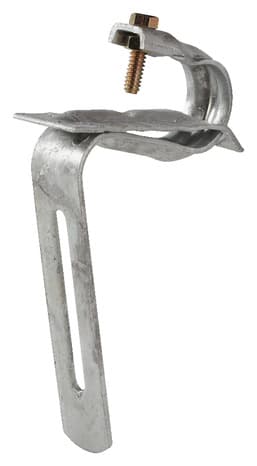 Fixation fibro en acier galvanisé