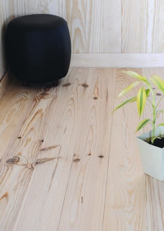 Miniature 2 de Plancher en pin maritime déclassé brut - L. 2 m x l. 14 cm x Ép. 21 mm