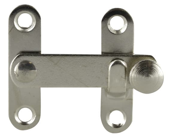 Fermoir à fléau en acier nickelé, 45x52 mm - Handix