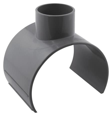 Selle PVC pour évacuation gravitaire des eaux usées et pluviales 100 x 40 mm - Fitt