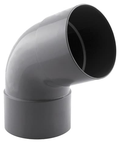 Coude PVCpour l'évacuation gravitaire des eaux usées et pluviales - 67 ° F/F Ø 100 mm - Fitt