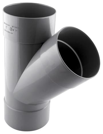 Y PVC - 45 ° F/F Ø 125 mm - Fitt