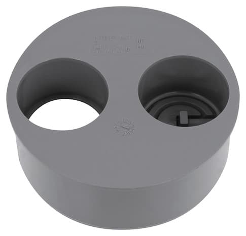 Tampon de réduction PVC Ø 100 mm L. 40 mm pour l'évacuation gravitaire des eaux usées et pluviales - Fitt