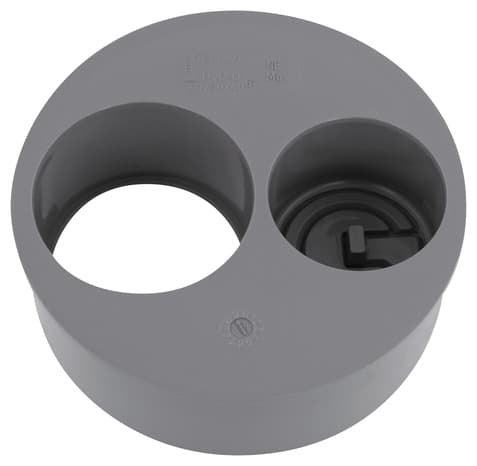 Tampon de réduction PVC Ø 100 mm L. 50 mm pour l'évacuation gravitaire des eaux usées et pluviales - Fitt