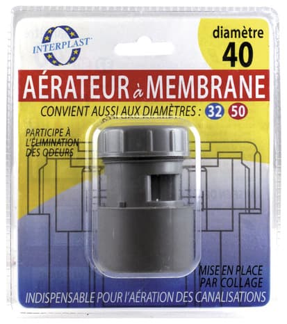 Miniature 3 de Aérateur à membrane en PVC Ø 32/40/50 mm - Fitt